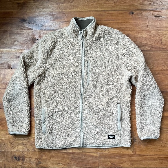 Abercrombie & Fitch Sherpa Full Zip Jacket - Picture 1 of 10